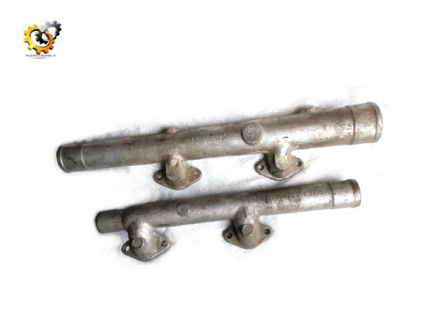 Труба 01-0682 + 02-0683 водяная передняя и задняя (новая) А-01 (блочные ГБЦ), комплект